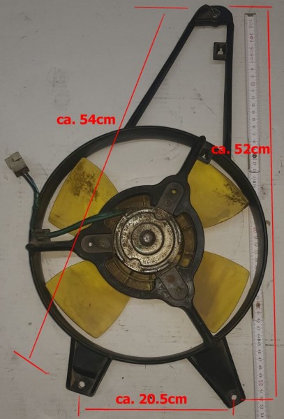 Lüftermotor mit Zarge Fiat 124 Spider 2 L CS2-DS gebraucht